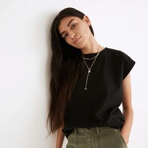 Madewell shoulder tee